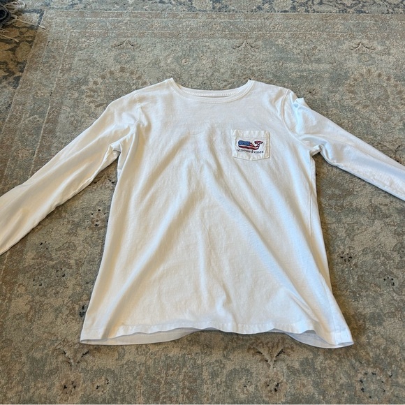 Vineyard Vines Other - Vineyard Vines American Flag Whale Long Sleeve Tee Shirt